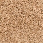vidaXL Tapis d'escalier 30 pièces 56 x 17 x 3 cm Beige Demi-rond