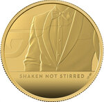 Pièce de monnaie en Or 100 Pounds g 31.1 (1 oz) Millésime 2020 James Bond JAMES BOND