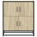 vidaXL Buffet chêne sonoma 68x35x76 cm bois d'ingénierie
