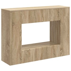 vidaXL Table console Chêne Sonoma 101 x 29 x 74 cm Bois d’ingénierie