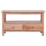 vidaXL Meuble TV 90x40x50 cm Bois de récupération massif