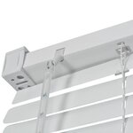 vidaXL Store Aluminium 100 x 160 cm Blanc