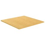 vidaXL Dessus de table 90x90x1 5 cm bambou