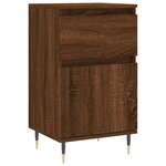 vidaXL Buffet chêne marron 40x35x70 cm bois d'ingénierie