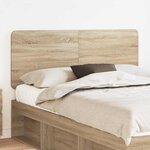 vidaXL Tête de lit Chêne Sonoma 140 cm Bois d'ingénierie