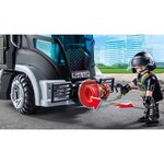 Playmobil 9360 - city action - camion policiers d'élite avec sirene et gyrophare