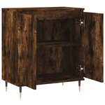 vidaXL Buffet Chêne fumé 60x35x70 cm Bois d'ingénierie