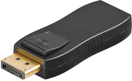 Adaptateur Goobay DisplayPort mâle 1.1 vers HDMI femelle (Type A) (Noir)