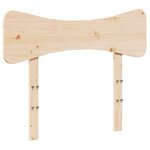 vidaXL Tête de lit 90 cm bois massif de pin