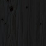 vidaXL Lit de jour et lit gigogne sans matelas 80x200 cm bois massif