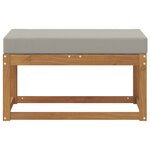 vidaXL Banc de Jardin Bois d'Acacia Massif Naturel