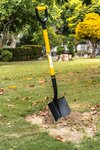 Pelle ronde pour jardin - Suan - Manche en fibre de verre - Poignée confort