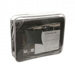 Livin'outdoor Tissu d'ombrage Como Polyester Carré 5x5 m Gris
