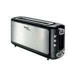 TEFAL TL365ETR Grille-pain Express 1 fente, Toaster, 7 niveaux de dorage, Décongélation, Réchauffage, Remontée extra haute du pain