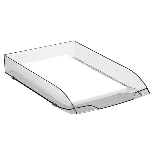 Bac à courrier Ice Black A4 147/2 i - Noir transparent