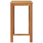 vidaXL Ensemble de bar de jardin 5 Pièces Bois d'acacia solide