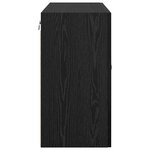 vidaXL Meuble mural Chêne noir 60 x 31 x 60 cm Bois d'ingénierie