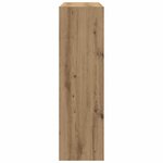 vidaXL Bibliothèque chêne artisanal 100 x 30 x 103 cm