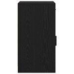 vidaXL Buffet Chêne noir 40 x 40.5 x 75 cm Bois d'ingénierie