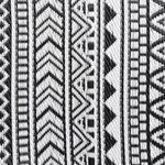 vidaXL Tapis d'extérieur ARAKIL Noir 80x150 cm PP