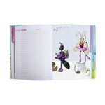 Cahier de textes Couverture Rigide - 17 x 22 cm - Les Fables De La Fontaine