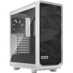FRACTAL DESIGN - Boîtier PC Meshify 2 Compact Blanc Panneau Verre Trempé Transparent