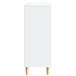vidaXL Armoire à tiroirs Blanc 66 x 34 5 x 90 cm Bois d'ingénierie
