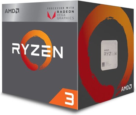 Processeur AMD Ryzen 3 2200G Socket AM4 + GPU (3,5 Ghz)