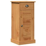 vidaXL Meuble de Salle de Bain VIGO marron miel 37 5 x 34 x 80 cm