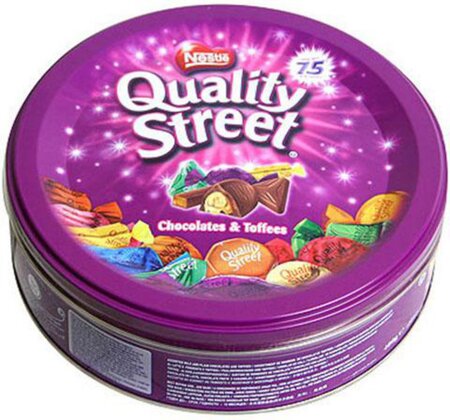 Quality Street Original Metal Box Boîte Métallique (lot de 3)