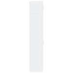 vidaXL Armoire de rangement mince blanc 30x42 5x225 cm