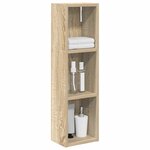 vidaXL Armoire murale de salle de bain Chêne Sonoma 20 x 14 x 70 cm