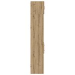 vidaXL Cabinet de rangement slim chêne artisanal 30 x 42.5 x 225 cm