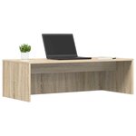 vidaXL Bureau mural Chêne Sonoma 100 x 45 x 30 cm Bois d'ingénierie