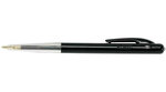 Stylo bille Rétractable M10 CLIC Medium pointe moyenne 1 mm noire BIC