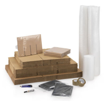 Kit de déménagement pour les T2 et T3 - 30 cartons, 1 papier, 1 adhésif -  La Poste