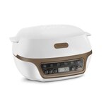 TEFAL KD802112 Cake Factory+ Machine intelligente a gâteau - Blanc / marron métallisé