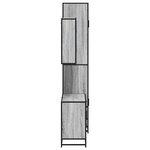 vidaXL Ensemble de meubles de salle de bain 3 Pièces Sonoma gris