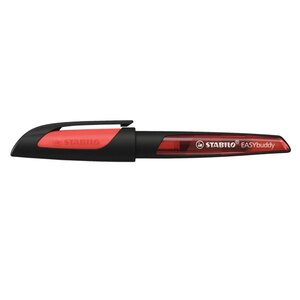 Stylo plume EASYbuddy  plume M - Noir/Corail STABILO