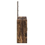 vidaXL Table de Toilette Marron 102 x 33 x 135 cm Bois d'ingénierie