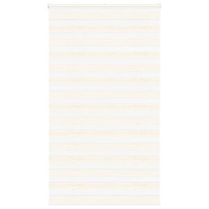 vidaXL Store zèbre beige marbré largeur du tissu 120 9 cm polyester
