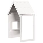 vidaXL Toit de lit pour enfants blanc 60x89x134 5cm bois de pin massif