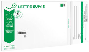 Prêt-à-Poster - Lettre Suivie - S - Pochette cartonnée 33 x 25 cm - Épaisseur 3cm