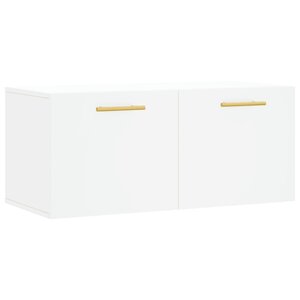 vidaXL Armoire murale blanc 80x36 5x35 cm bois d'ingénierie