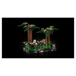 75353 ® Star Wars Diorama de la course-poursuite en speeder sur endor