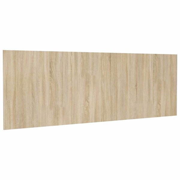 vidaXL Tête de lit murale Chêne sonoma 240x1 5x80 cm Bois d'ingénierie