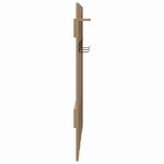 vidaXL Porte-manteau mural avec miroir Chêne artisan 100 x 10 x 100 cm
