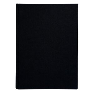 Registre 315x245 Quadrillé 200 Pages Foliotées - Noir Toilé - Le Dauphin