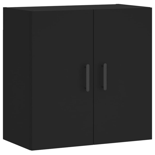 vidaXL Armoire murale noir 60x31x60 cm bois d'ingénierie