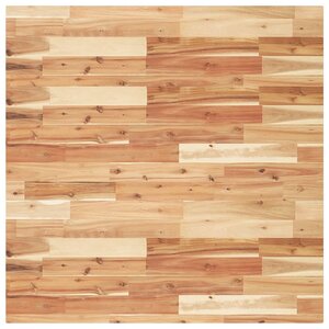 vidaXL Dessus de table carré 90x90x4 cm bois massif d'acacia